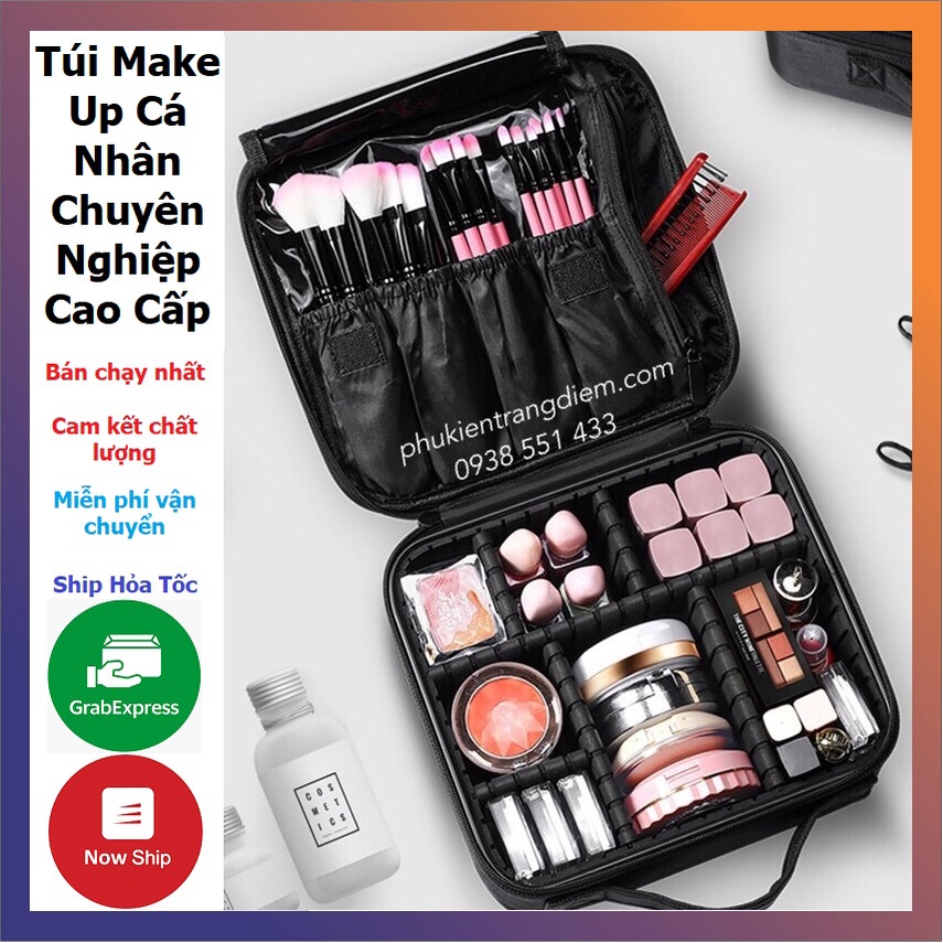 Túi Trang Điểm Cá Nhân Du Lịch - Cốp Để Đồ Phun Xăm, Make Up, Nối Mi - BH 12T
