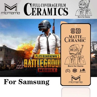Samsung Galaxy J3 J6 J8 J7 Plus J4 Prime A6 A8 A9 A7 2018 Kính cường lực chống vân tay AG gốm sứ trò chơi