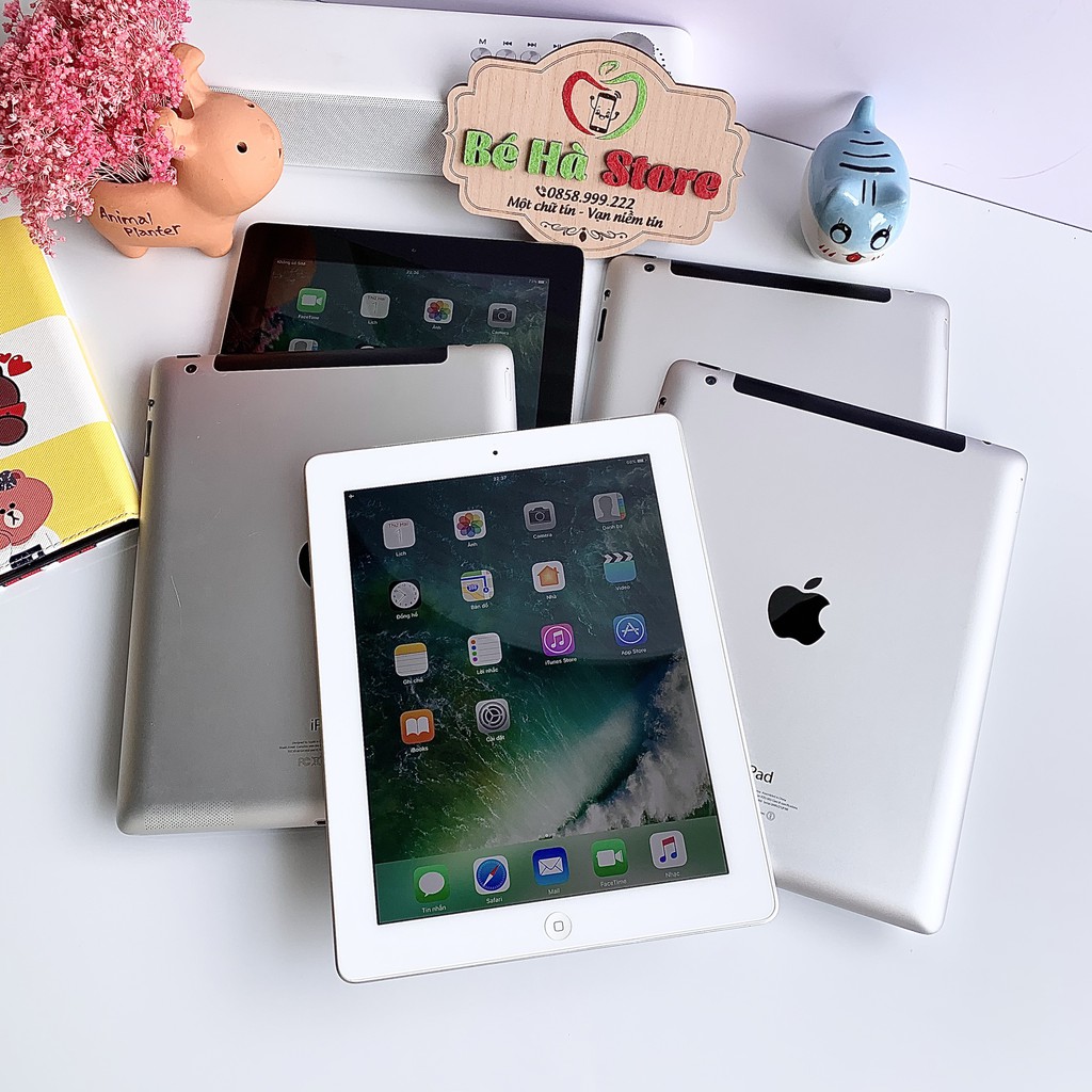 Máy Tính Bảng iPAD 4 - 16Gb (4G + Wifi) - Màn Rentina Đẹp - Pin Cực Khỏe - Loa To - Tặng Đủ Phụ Kiện Đi Kèm | BigBuy360 - bigbuy360.vn