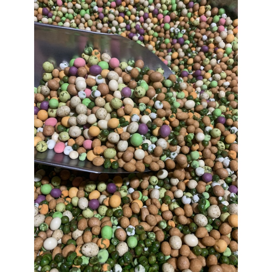 Đậu phộng da  mix vị ăn vặt tuổi thơ hũ 300g