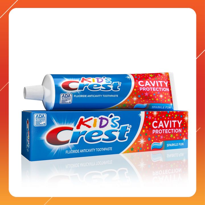 [Date 2024] Kem Đánh Răng Crest Kid's Cavity Protection 130g