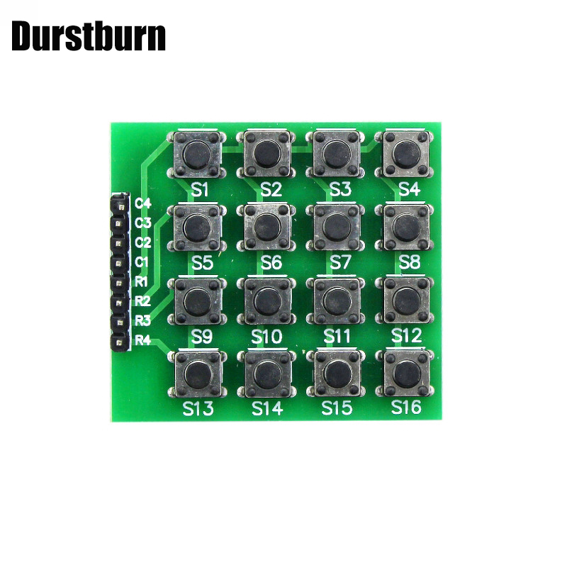 Bảng Mạch Thử Breadboard MCU 16 Phím Ma Trận 4*4 4x4 8 Chấu Cho Arduino