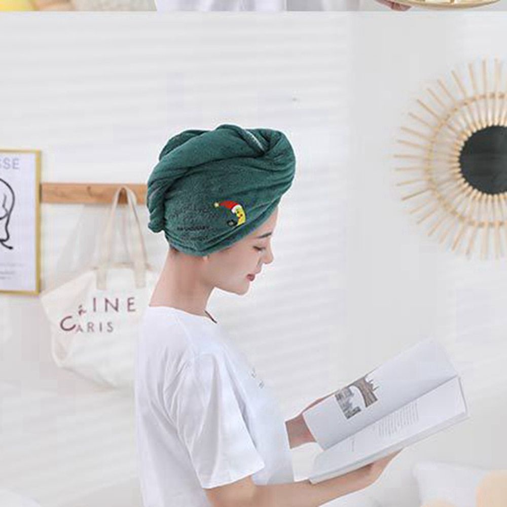 Khăn trùm đầu bằng sợi micro thấm hút nước khô nhanh thân thiện với da