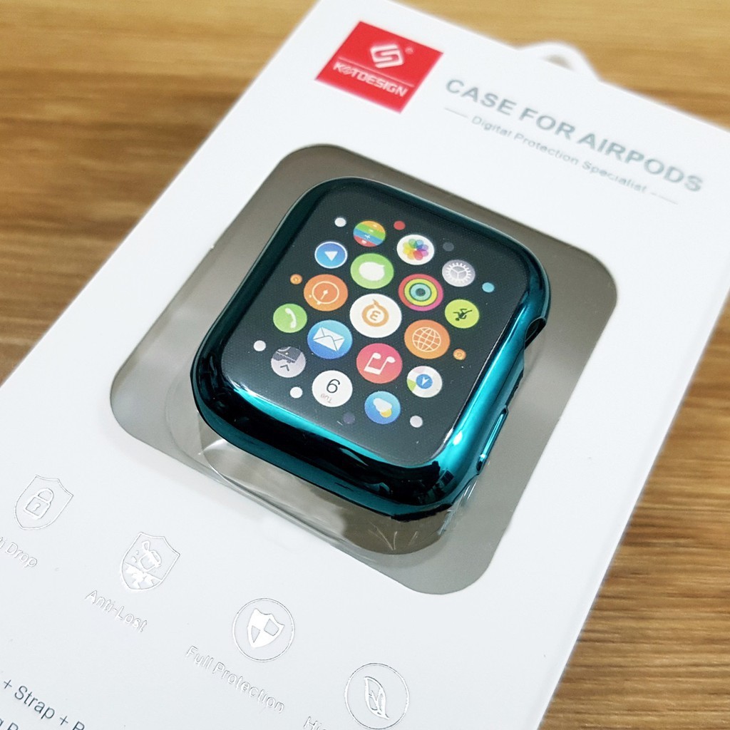 Ốp dẻo TPU chống sốc KST dành cho apple watch đồng hồ thông minh iwatch series 1/2/3/4/5/6/SE size 38/40/42/44mm