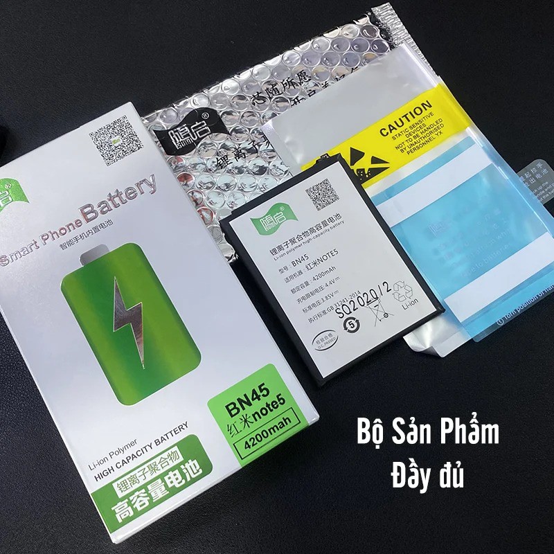 Pin Suiqi Li-ion thay thế cho Xiaomi Redmi Note 5/Redmi Note 5 Pro (BN45) 4200mAh