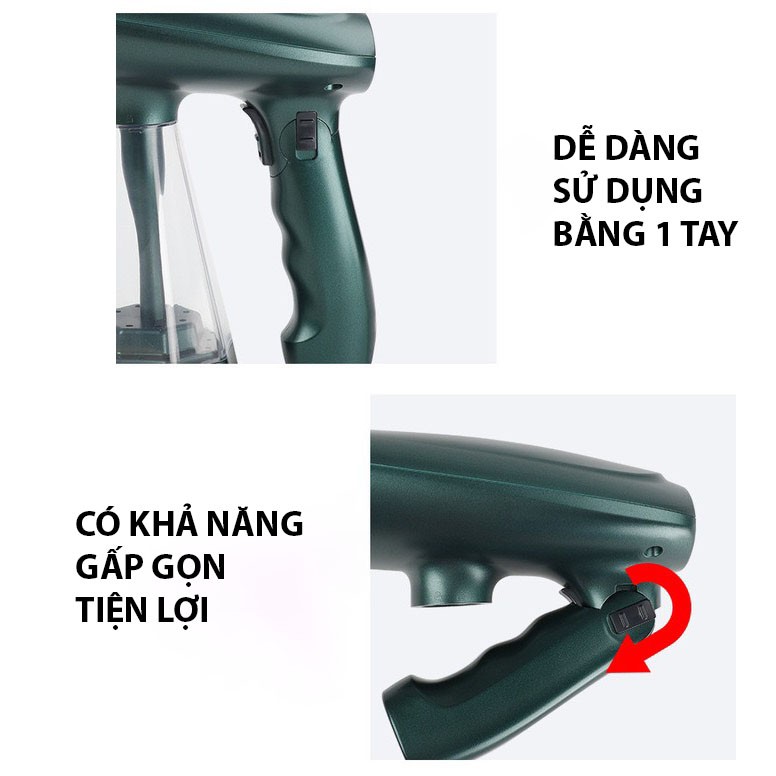 [SALE SỐC] Bàn Là Hơi Nước Cầm Tay Cao Cấp GARMENT STEAMER YS-2008, bàn ủi hơi nước gấp gọn - Tiện lợi, chính hãng!