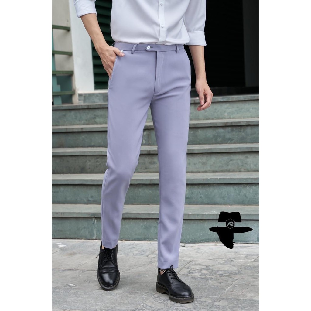 Quần Âu Nam Hado Dáng Côn Đẹp, Quần Tây Nam Vải Tuyết Mưa Co giãn Phong Cách Nam Tính | BigBuy360 - bigbuy360.vn