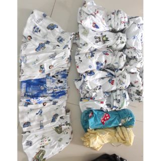 Quần lanh lụa bé trai 5-8kg và bé gái 12-15kg