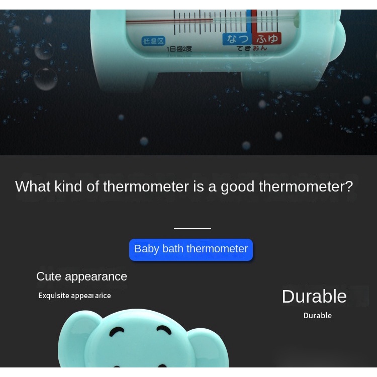 Nhiệt Kế Điện Tử Hình Hoạt Hình Đo Nhiệt Độ Nước Tắm Cho Bé