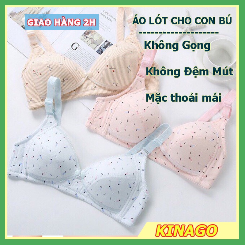 HÀNG THANH LÝ| MỚI 100%| ÁO LÓT CHO CON BÚ| Sau Sinh| Chống Chảy Xệ| Không Gọng| Đệm Mút Mỏng AN106
