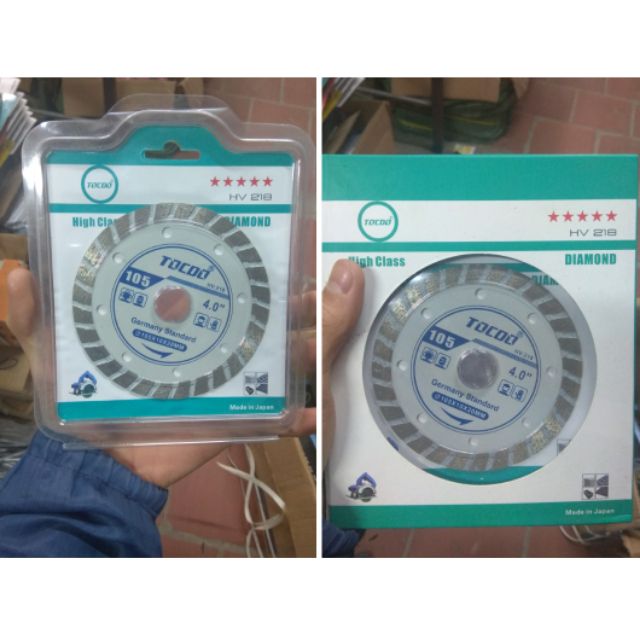 Hộp 10 lưỡi cắt gạch đa năng Tocdo