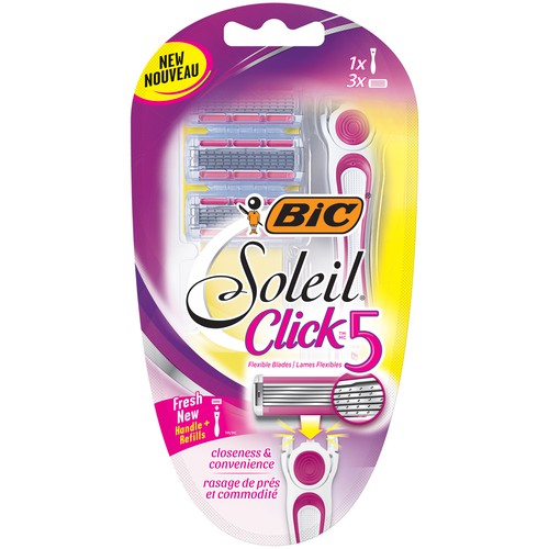 COMBO 2 BỘ Dao cạo BIC Soleil Click 5 Razor