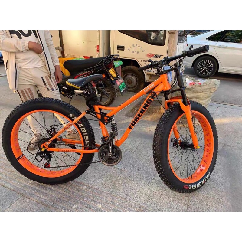 XE ĐẠP BÁNH BÉO FOREKNOW 26INCH 21 TỐC ĐỘ