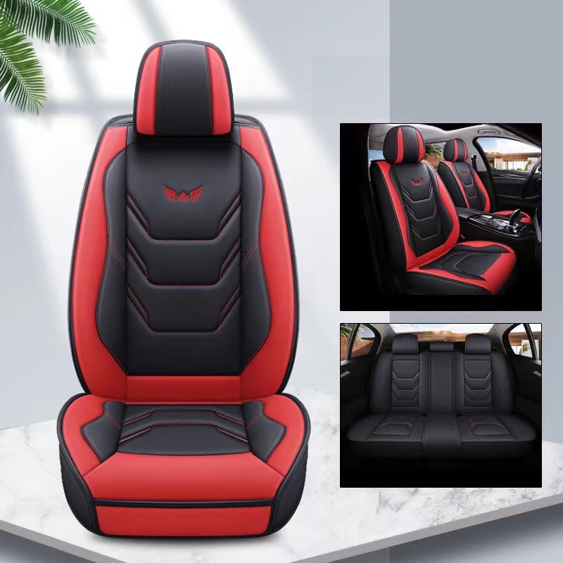 Bộ Bọc Ghế Ngồi Trước Và Sau Bằng Da Giả Cho Myvi / Axia / Saga / Ativa / Bezza / Viva / Wira / Waja / Kancil / Kenari / Kembara / Kembara /