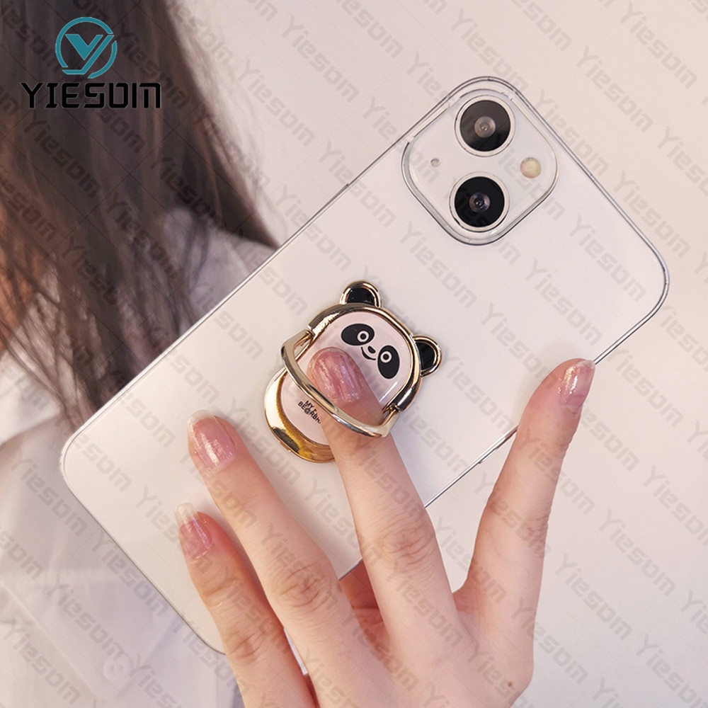 Vòng Nhẫn Giá Đỡ Điện Thoại Đa Năng Hình Gấu Hoạt Hình
