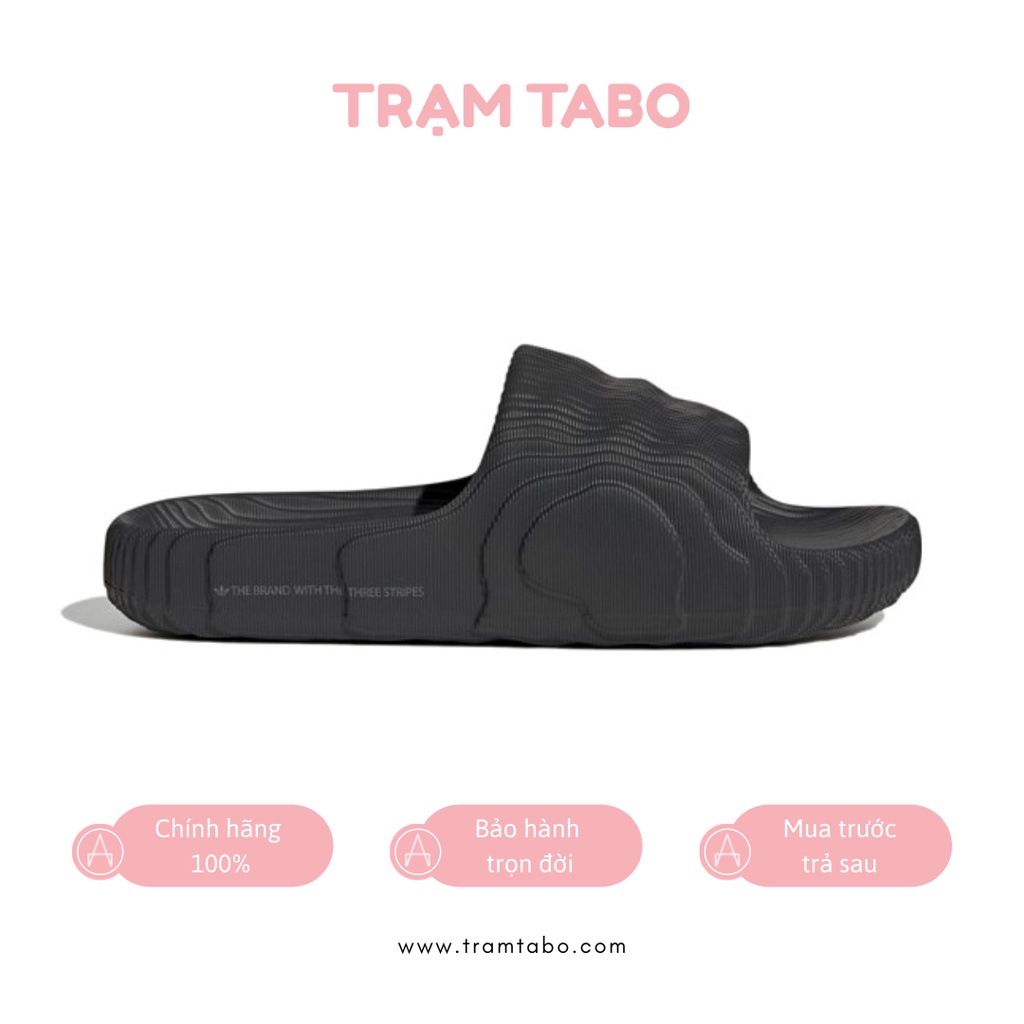 GX6949 - DÉP NAM ADIDAS ADILETTE 22 SLIDES 'BLACK' - MÀU ĐEN