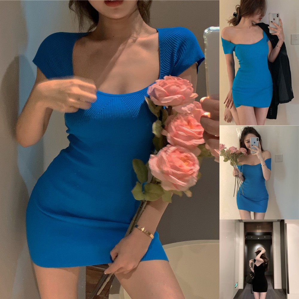 Đầm body len mongtoghi dệt kim gợi cảm thu đông