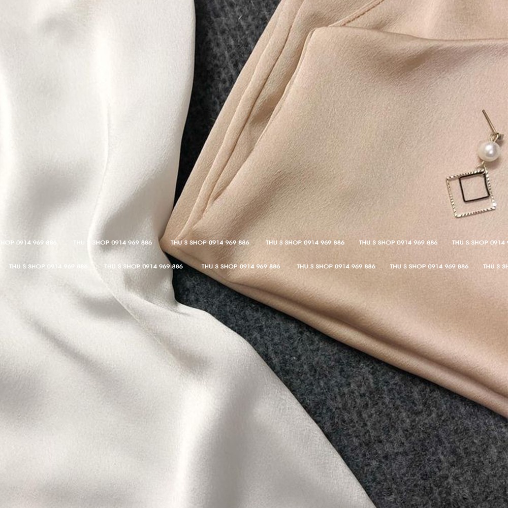 Áo lụa 2 dây cao cấp THUS vải lụa satin mềm siêu mát kiểu dáng sexy sang chảnh A0F01 | BigBuy360 - bigbuy360.vn
