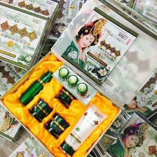 SET BỘ MỸ PHẨM HOÀNG CUNG XANH VC 6 TRONG 1 MỚI