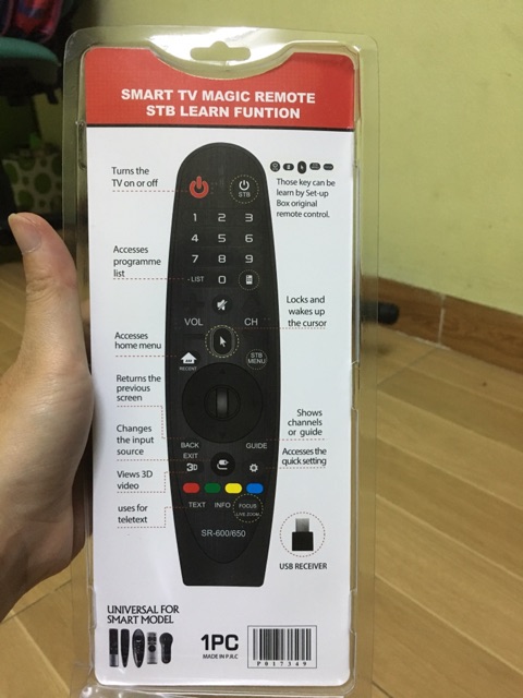 Magic remote LG cắm usb SR650