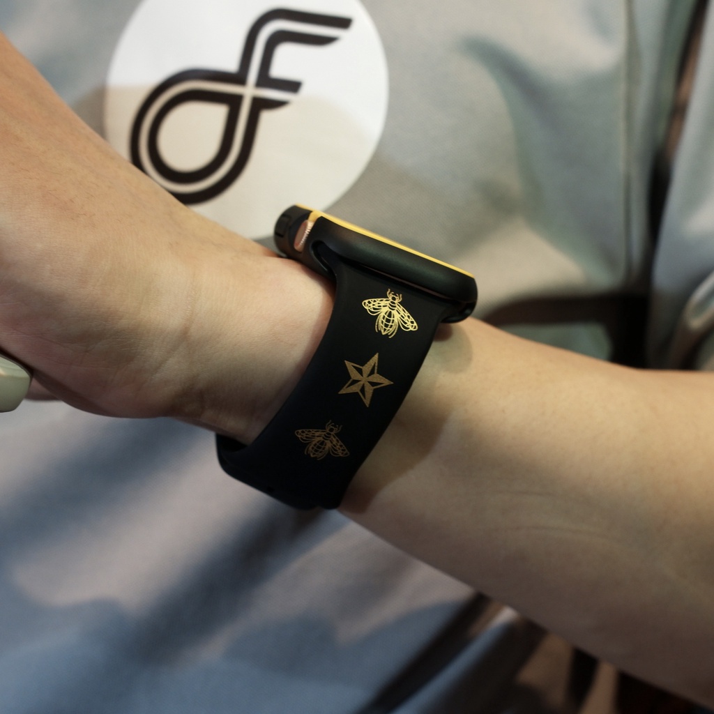 dây đeo ốp Rhinoshield chống sốc cho Apple Watch màu siêu hot
