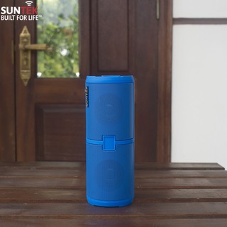 Loa Bluetooth SUNTEK S10 (Xanh) + Tặng củ sạc USB