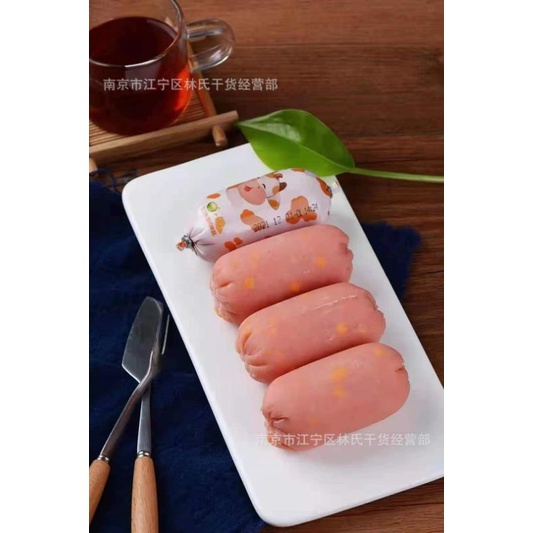 XÚC XÍCH CAY - XÚC XÍCH NGÔ ĂN LIỀN ❤FREESHIP❤ XÚC XÍCH CAY  - NGÔ TẨM VỊ - Lùn Con Food