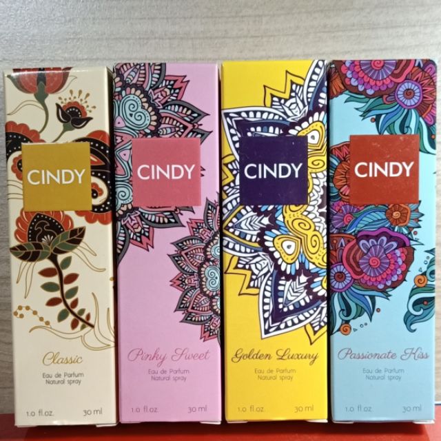 (4 MÙI) Nước hoa Cindy hương thơm tinh tế 30ml | BigBuy360 - bigbuy360.vn