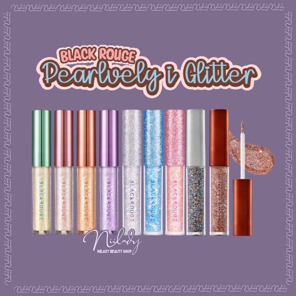 Nhũ Mắt Black Rouge Pearlvely i Glitter