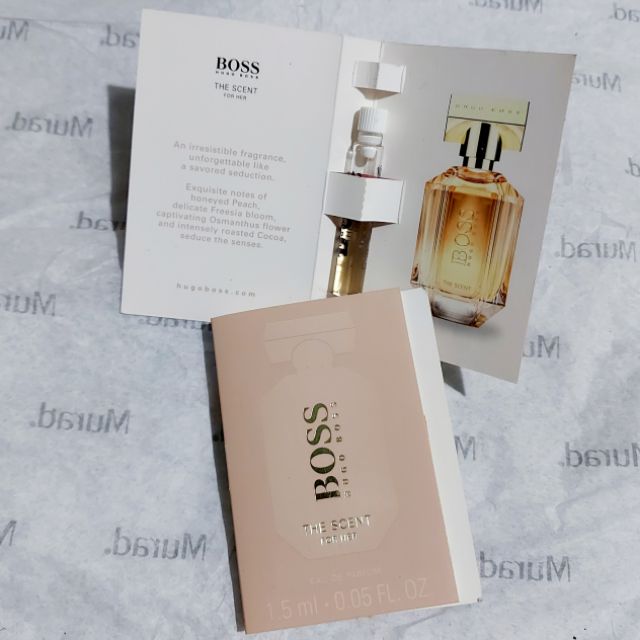 [ Mẫu thử ] Vial Nước hoa nữ Boss The Scent for Her