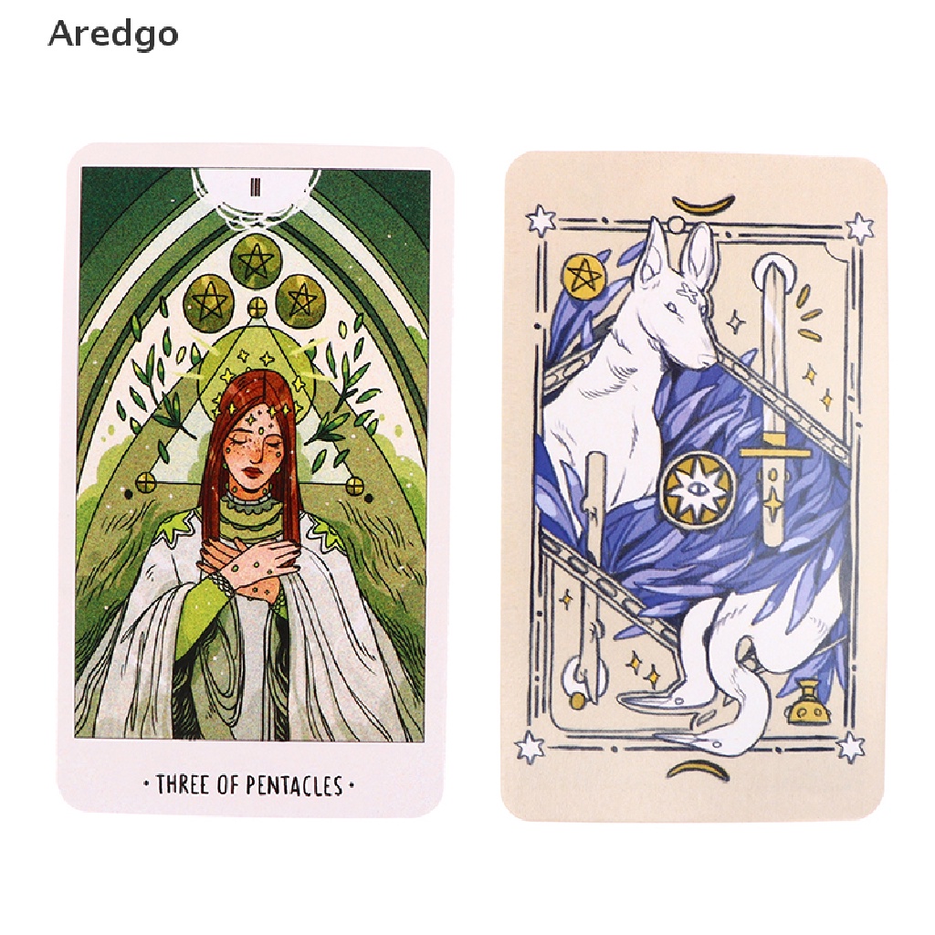 Bộ bài tarot màu trắng dùng giải trí