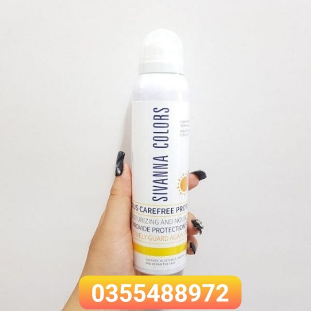 Xịt chống nắng làm trắng da SIVANNA COLORRS 150ml ( thái lan ) HÀNG MỚI VỀ