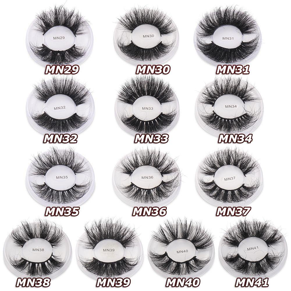 1 Cặp Lông Mi Giả MIH SKONHED 100% Lông Chồn 3D Thời Trang Dành Cho Nữ