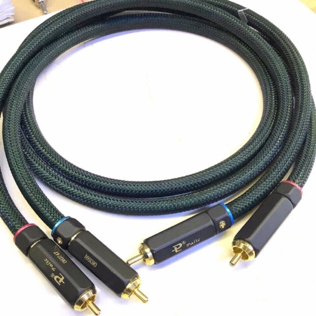 Cặp dây tín hiệu AV (RCA) audio cao cấp kết hợp Jack PALIC mạ vàng.