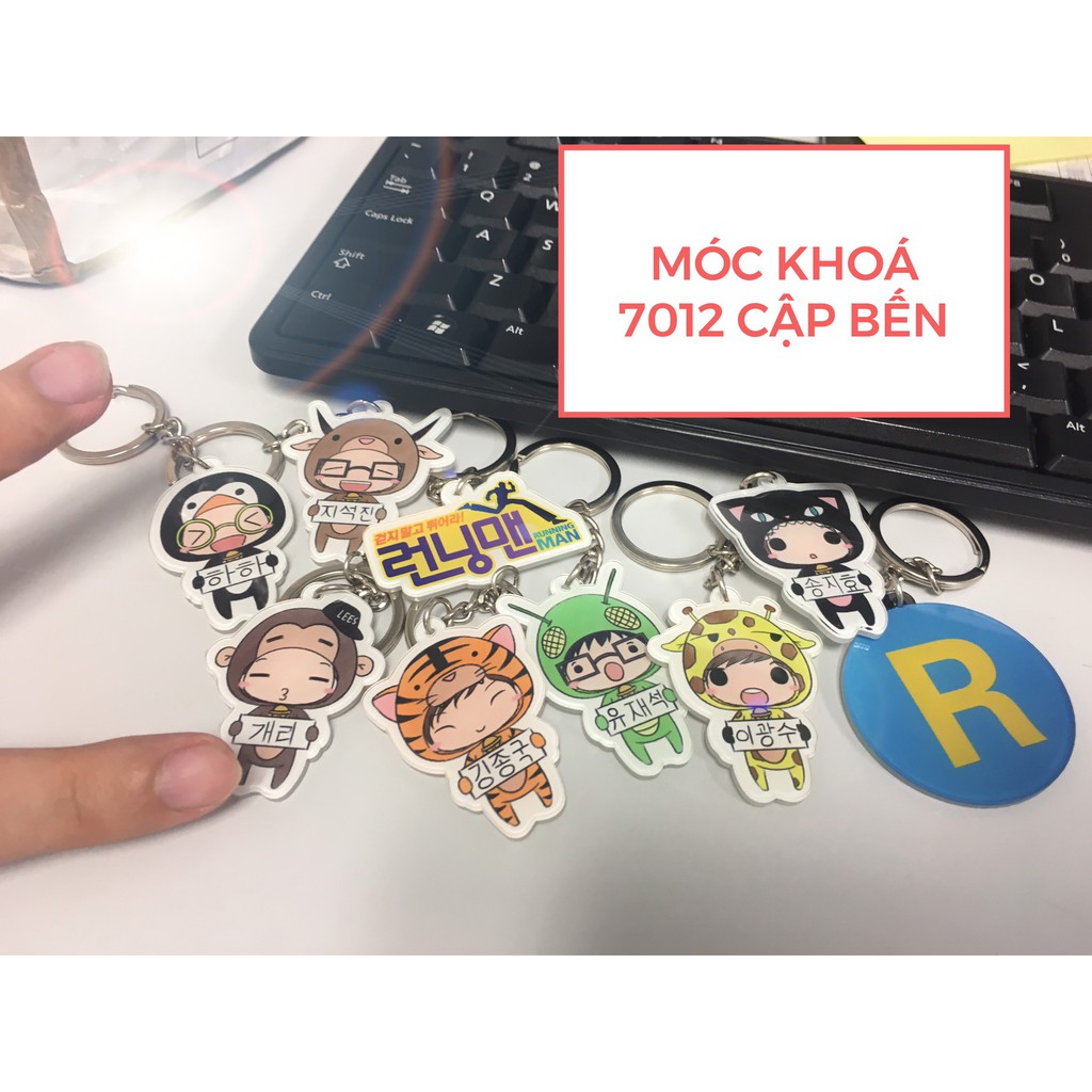 Móc khóa chibi các nhân vật Running Man Hàn Quốc