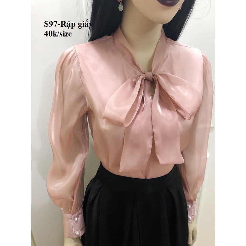 RẬP GIẤY MÃ S97 RẬP ÁO SƠ MI NƠ CỔ