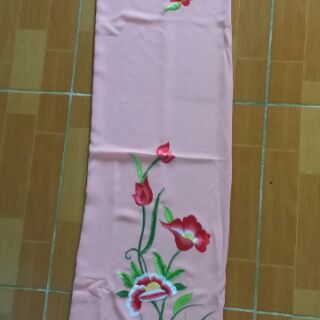 Vải áo dài thêu