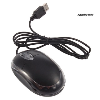Chuột máy tính có dây đèn LED mini