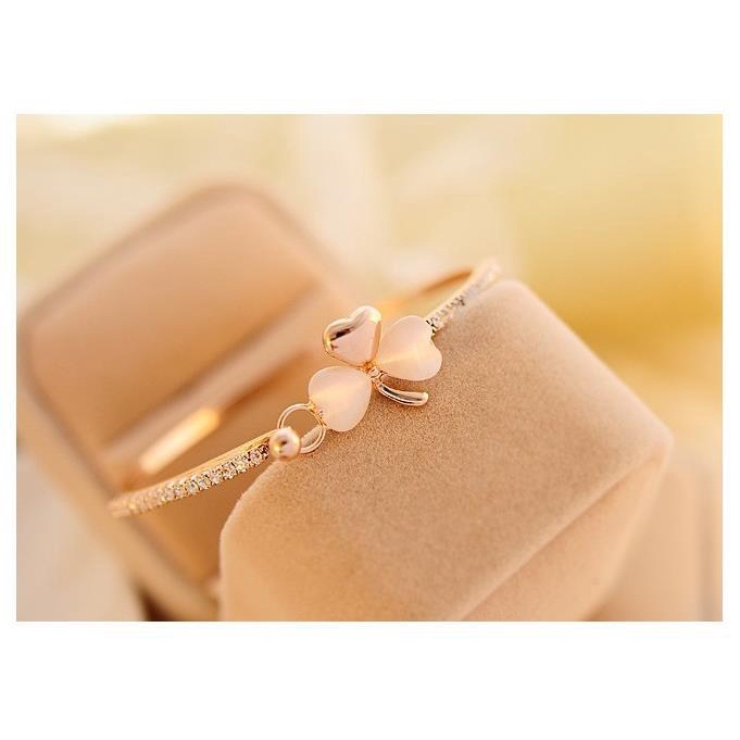 Vòng Tay Đính Đá Opal Toàn Diện Phong Cách Hàn Quốc Thời Trang