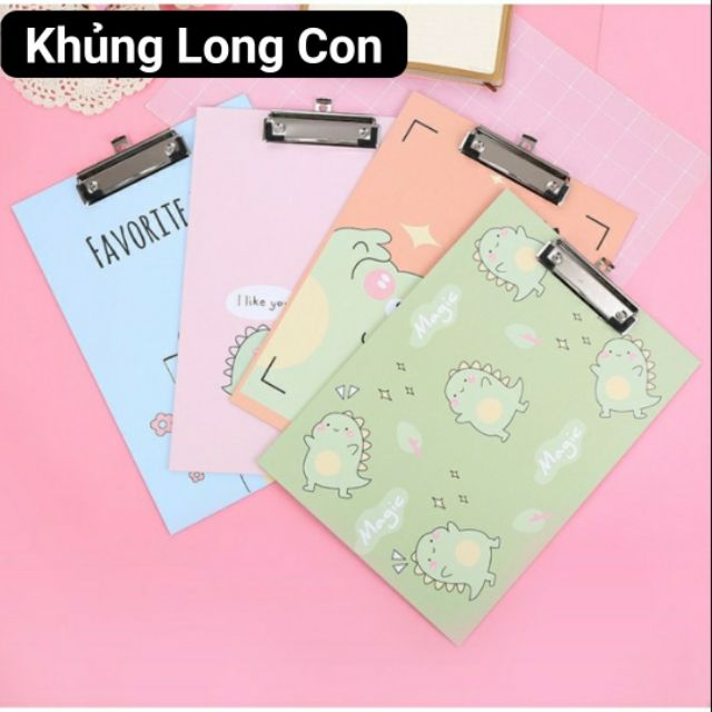 Trình Ký Kẹp Tài Liệu A4 Khủng Long