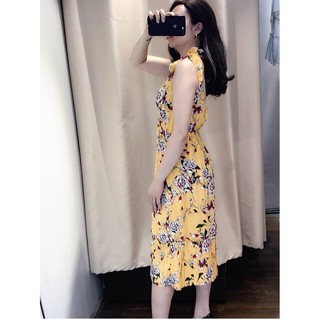Đầm Maxi dập ly ZR