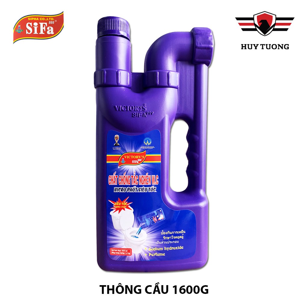 Chất thông tắc Cống và Cầu chống hôi Thái Lan Siêu nhanh siêu mạnh 5 phút cao cấp - Huy Tưởng