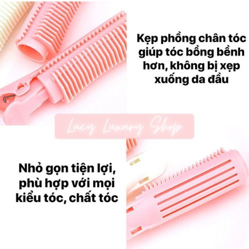 Kẹp Uốn Phồng Chân Tóc Hàn Quốc Cao Cấp combo 3 chiếc MALIAN [Sẵn,Sỉ sll]