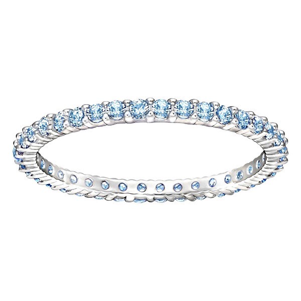 Nhẫn Vittore tone xanh độc lạ size 55 Swarovski