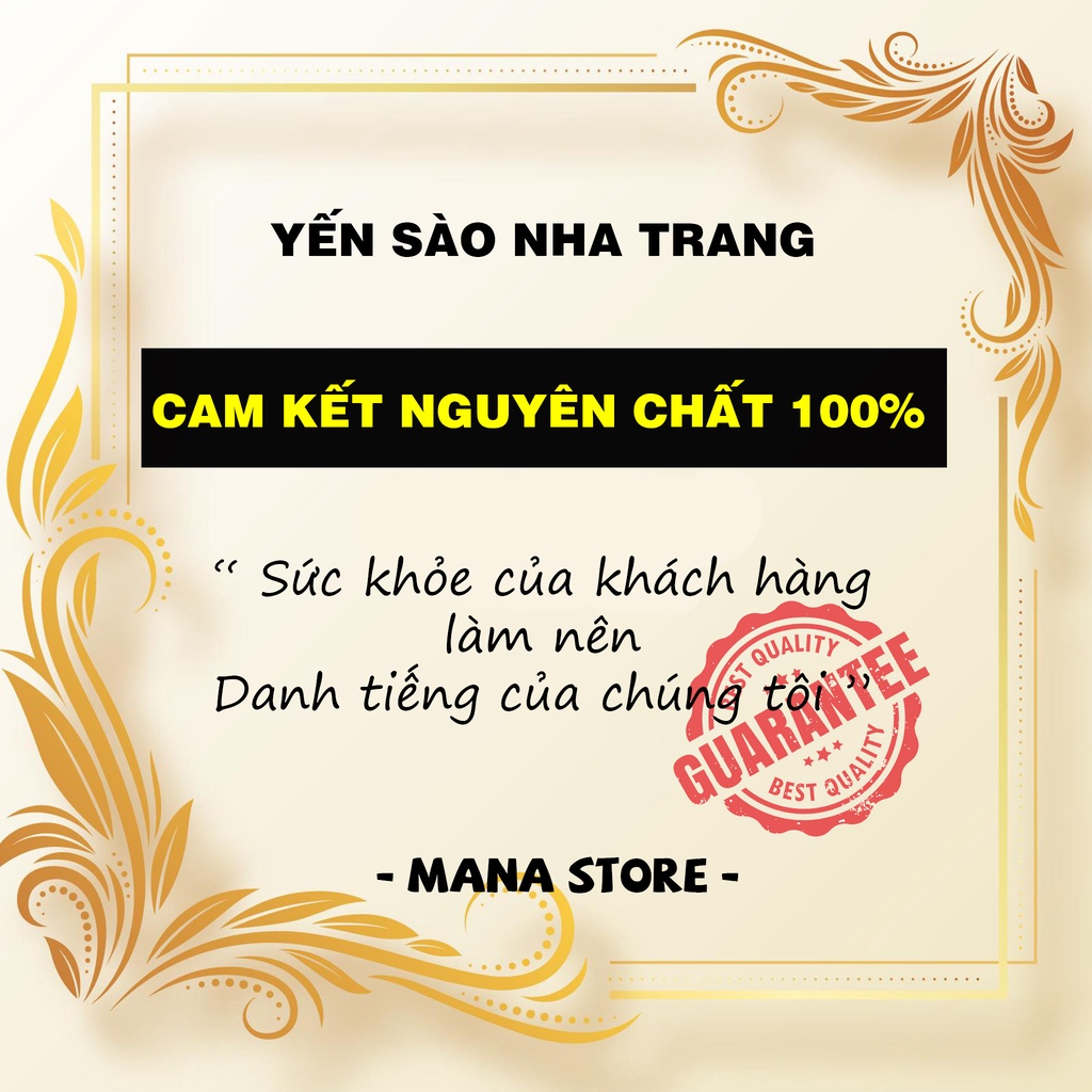 10 Set Yến Baby Viên Yến Vụn Kèm Sợi Ngắn Yến Sào Nha Trang Khánh Hòa MANA Store Huệ Tây