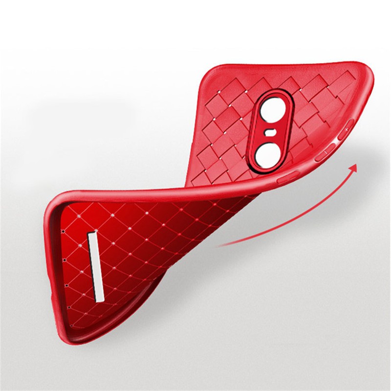 For Xiaomi Pocophone F1 Mi 8 SE Redmi S2 Y2 5 Plus Note 6 6Pro 6A A2 6X Soft TPU Weave Case