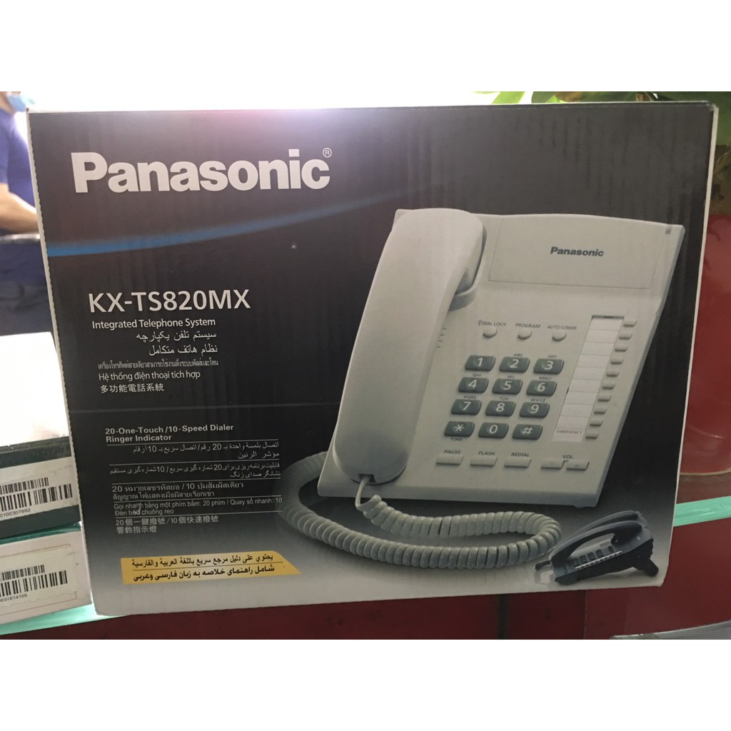 ĐIỆN THOẠI ĐỂ BÀN PANASONIC KX-TS820