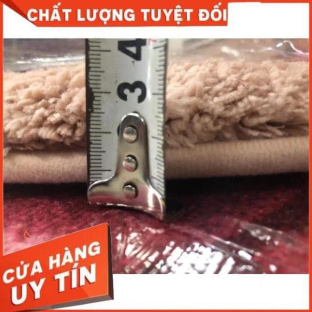 [SALE HẾT KHO] Thảm Chùi Chân Len Dày Siêu Êm,Chống Trơn Trượt Kích Thước 40cm x 60cm (Màu Ngẫu Nhiên)