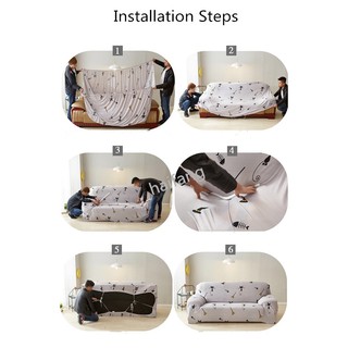 Áo bọc ghế sofa co dãn dễ chùi rửa