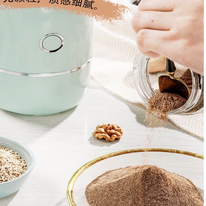 Máy Xay Đa Năng 3 Cối Thuỷ Tinh Nội Địa Trung Cao Cấp Ăn Dặm Sinh Tố Hoa Quả, Xay Các Loại Hạt Cho Bé - Haobaby2018